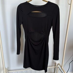 Black Cutout Dress